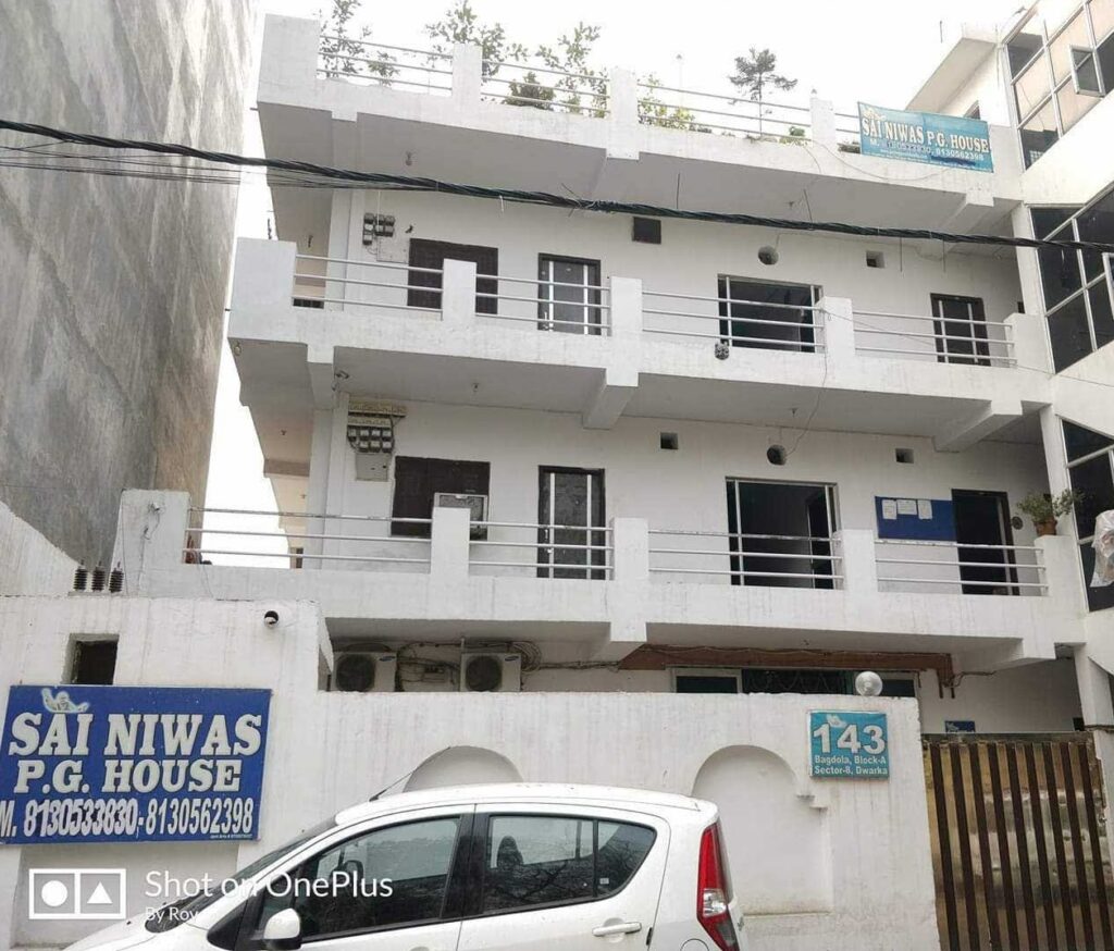 Sai Niwas PG Dwarka building